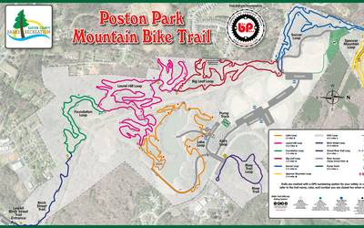 George Poston Park Map