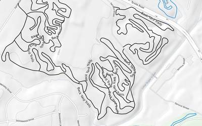 Backyard Trails Map